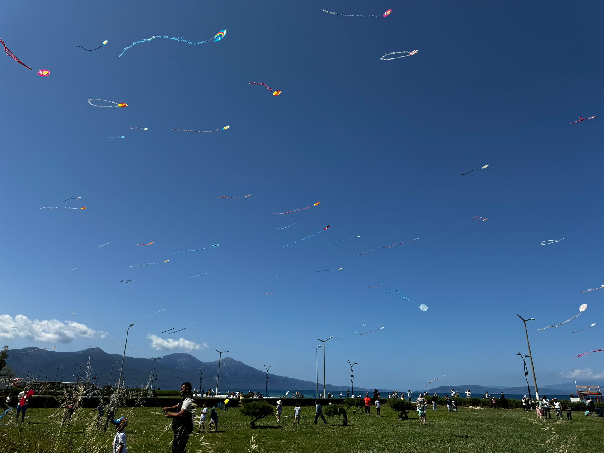 Kuşadası rengarenk uçurtmalarla şenlendi!