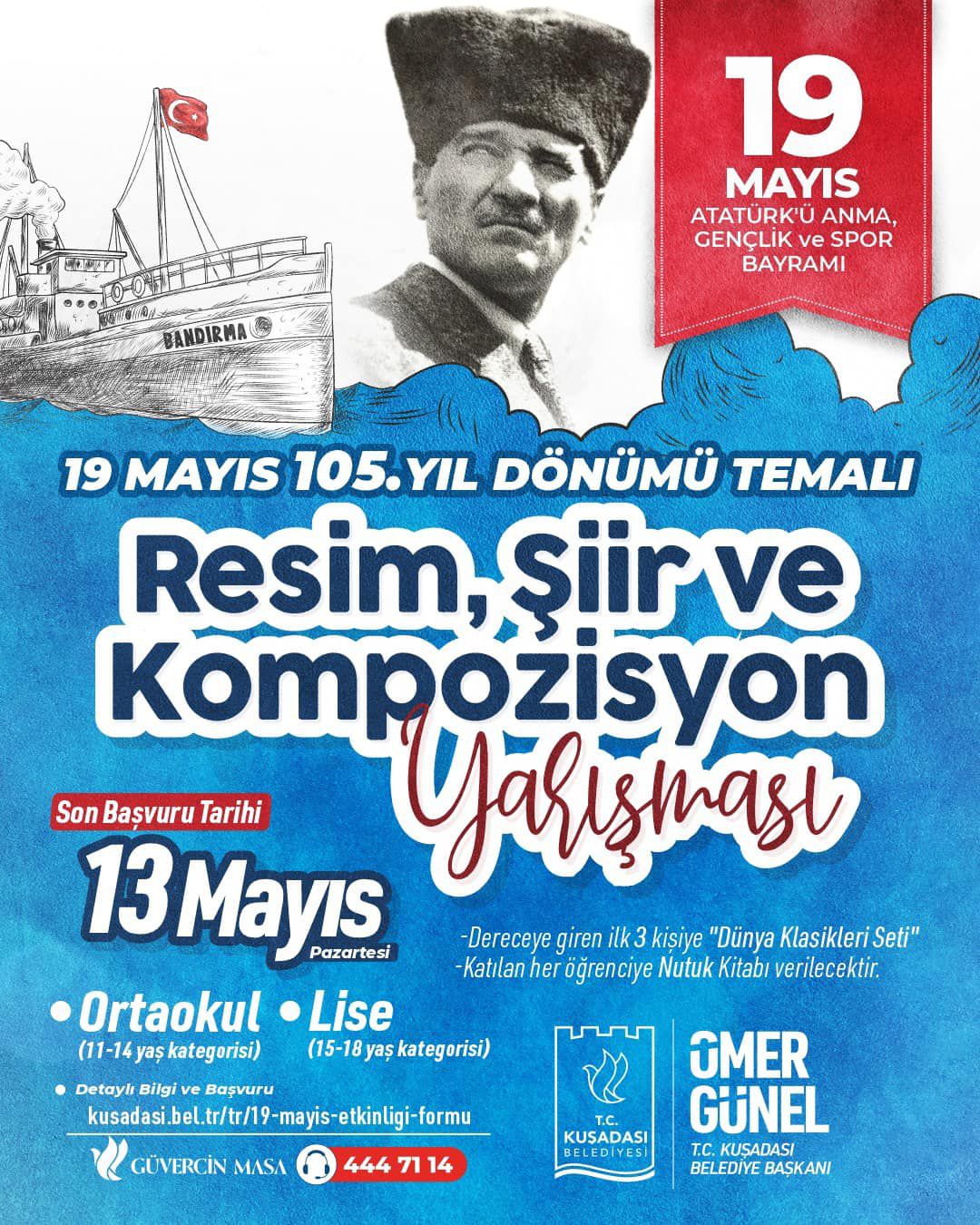 Kuşadası Belediyesi’nden 19 Mayıs hediyesi!