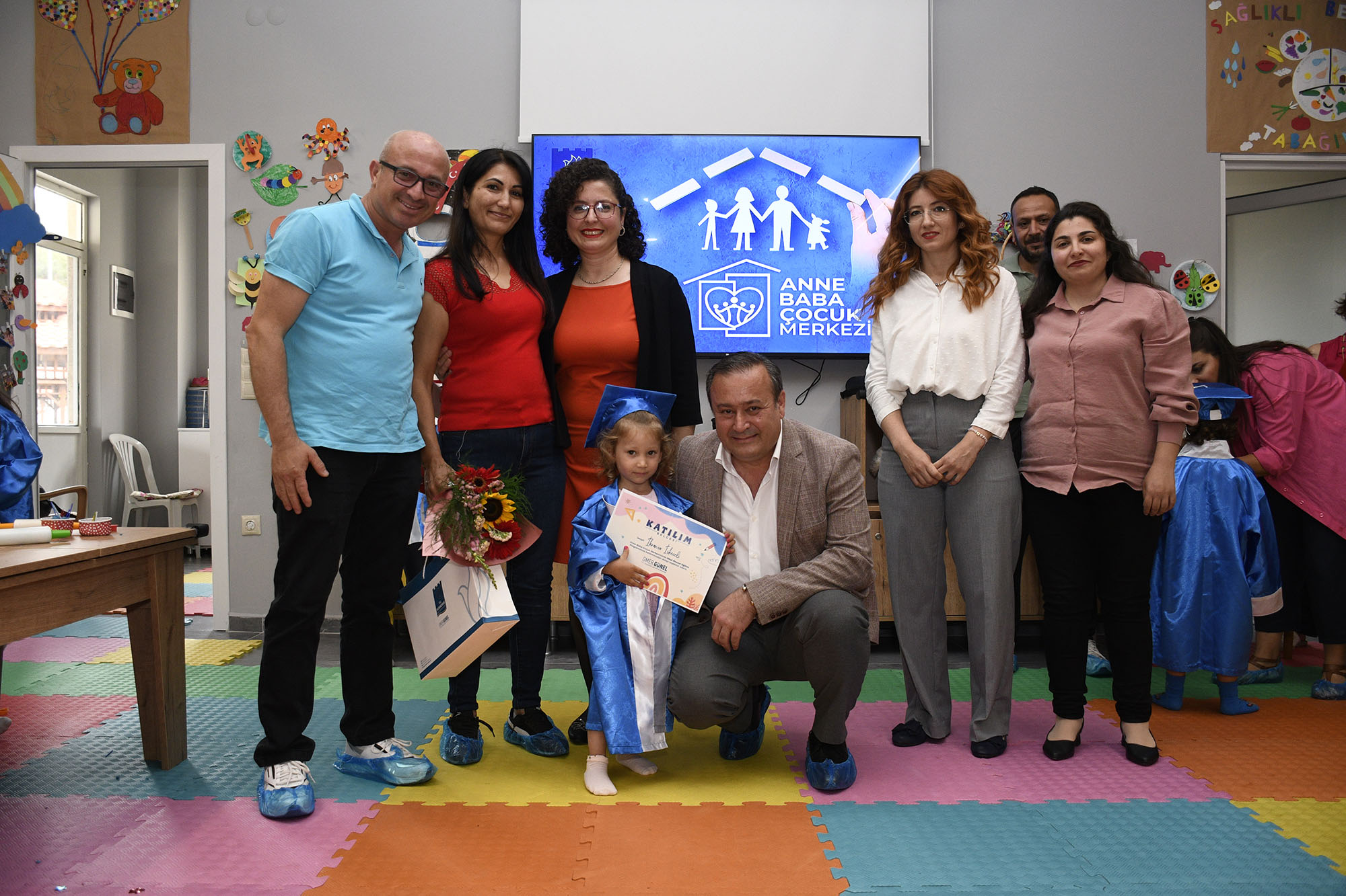 Anne Baba Çocuk Merkezi’nde çifte sevinç yaşandı