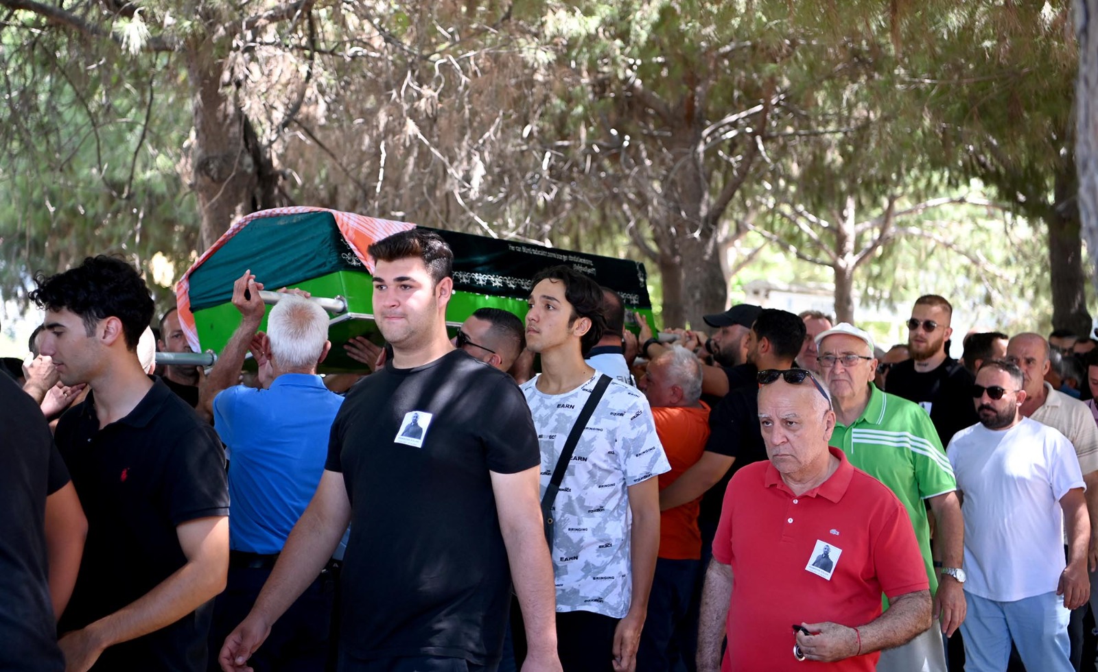 ARYA A.Ş çalışanı Ramazan Aslan son yolculuğuna uğurlandı