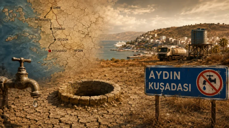Kuşadası’nda su krizi alarmı