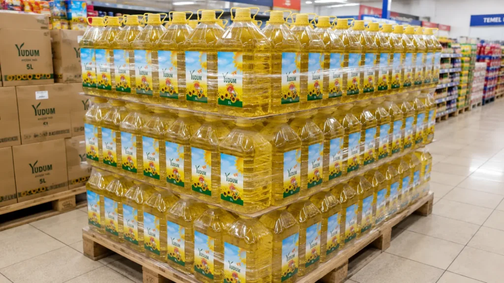 5 litre Yudum Ayçiçek Yağı Hangi Markette Ne Kadar? Ayçiçek Yağları Cep Yakmaya Başladı